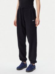 Tommy Jeans Spodnie dresowe Script DW0DW20670 Czarny Relaxed Fit. Czarne spodnie dresowe damskie Tommy Jeans, xl, bez wzorów, z bawełny. Za 239.99 zł.