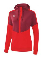 Erima Bluza "Squad" w kolorze czerwonym rozmiar: 42. Czerwone bluzy damskie Erima, bez wzorów, z kapturem. Za 87.81 zł.