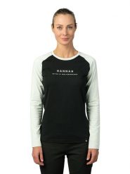 Hannah Koszulka "Prim" w kolorze czarnym rozmiar: 40. Czarne koszulki damskie Hannah, bez wzorów, bez kołnierzyka, bez ramiączek. Za 130.99 zł.