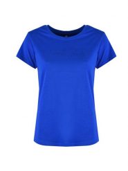 North Sails T-shirt | 90 2356 000 | T-Shirt S/S W/Logo | Kobieta | Niebieski. Niebieskie t-shirty damskie North Sails, s, bez wzorów, z bawełny, bez kołnierzyka. W wyprzedaży za 99.00 zł.