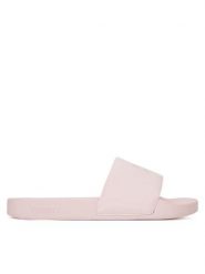 Tommy Jeans Klapki Flag Pool Slide Patent EN0EN02901 Różowy. Czerwone klapki damskie Tommy Jeans, bez wzorów, z jeansu, bez obcasa, bez zapięcia. Za 129.99 zł.