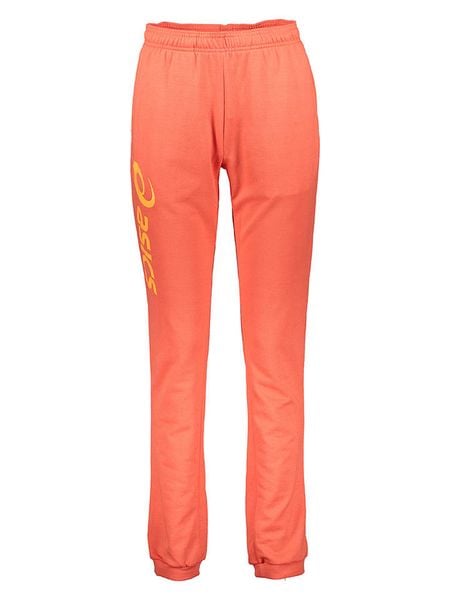 Asics Spodnie dresowe "Sigma" w kolorze pomarańczowym rozmiar: M. Pomarańczowe spodnie dresowe damskie Asics, m, bez wzorów, z dresówki. Za 95.95 zł.