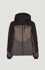 Kurtka zimowa na narty i snowboard damska O'Neill Carbonite 10K/10K. Czarne kurtki damskie O'Neill, na zimę, l, bez wzorów, z materiału, z kapturem. Za 399.00 zł.