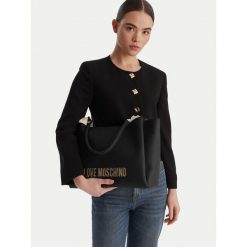 Torebka LOVE MOSCHINO. Brązowe torebki klasyczne damskie Love Moschino, bez dodatków. Za 949.99 zł.