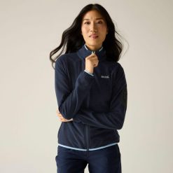 Damska bluza polarowa Rivendell z zamkiem błyskawicznym. Czerwone bluzy damskie Regatta, m, bez wzorów, z materiału, bez kaptura. Za 183.99 zł.