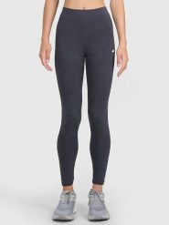 4F Legginsy w kolorze antracytowym rozmiar: S. Czarne legginsy damskie 4F, s, bez wzorów. Za 37.99 zł.