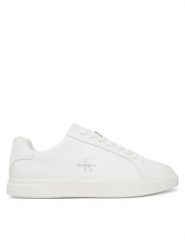 Calvin Klein Sneakersy Low Pro Cups Lth Ml HW0HW03146 Biały. Białe obuwie sportowe damskie Calvin Klein, ze skóry, bez zapięcia. Za 409.99 zł.