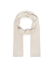 Calvin Klein Szalik LV04F8099G Kremowy. Białe szaliki damskie Calvin Klein, bez wzorów, z wiskozy. Za 209.99 zł.