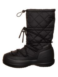 Moon Boot Kozaki zimowe "Mezzaluna" w kolorze czarnym rozmiar: 36. Czarne kozaki damskie Moon Boot, na zimę, z materiału, bez obcasa, bez zapięcia. Za 504.95 zł.