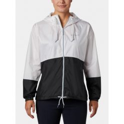 Kurtka wiatrówka damska Columbia Flash Forward II Windbreaker. Białe kurtki damskie Columbia, s, bez wzorów, z softshellu, bez kaptura. Za 161.99 zł.