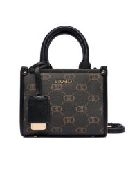 Liu Jo Torebka Esc XS Tote AF5102 E0668 Czarny. Czarne torebki klasyczne damskie Liu Jo, ze skóry, bez dodatków. Za 489.99 zł.