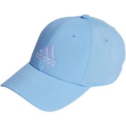 Czapka z daszkiem adidas Embroidered Logo Lightweight Baseball. Niebieskie czapki z daszkiem damskie Adidas, bez wzorów. Za 59.00 zł.