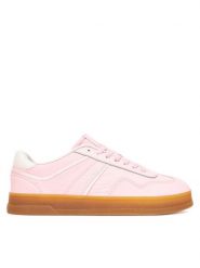 Tommy Jeans Sneakersy The Greenwich Textile EN0EN02805 Różowy. Czerwone obuwie sportowe damskie Tommy Jeans, z jeansu, bez zapięcia. Za 259.99 zł.