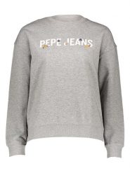 Pepe Jeans Bluza w kolorze szarym rozmiar: XL. Szare bluzy damskie Pepe Jeans, xl, bez wzorów, z bawełny, bez kaptura. Za 114.17 zł.