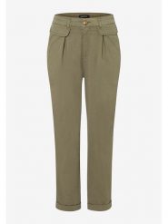 More & More Spodnie w kolorze khaki rozmiar: 38. Brązowe spodnie materiałowe damskie More & More, bez wzorów, z materiału. Za 101.23 zł.