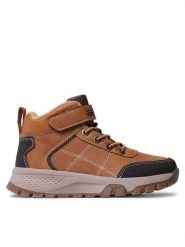 Sprandi Trapery CP40-20293Y Brązowy. Brązowe buty zimowe chłopięce Sprandi, ze skóry, bez zapięcia. Za 149.99 zł.