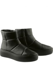 Högl Skórzane botki "Paddy" w kolorze czarnym rozmiar: 42. Czarne botki damskie Högl, bez obcasa, bez zapięcia. Za 459.04 zł.