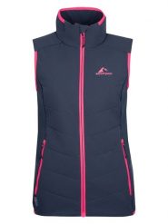 Westfjord Kamizelka funkcyjna "Reykir" w kolorze granatowym rozmiar: XXL. Niebieskie kamizelki damskie Westfjord, xxl, bez wzorów, bez kaptura. Za 96.37 zł.