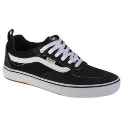 Buty sportowe do chodzenia unisex, Vans Twill Kyle Walker. Szare obuwie sportowe casual damskie Vans, trekkingowe. Za 249.99 zł.