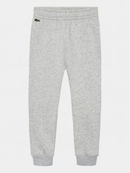 Lacoste Spodnie dresowe XJ9728 Szary Regular Fit. Szare spodnie dresowe chłopięce Lacoste, z bawełny. Za 209.99 zł.