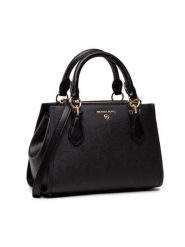 MICHAEL Michael Kors Torebka Marilyn 32S2G6AC1L Czarny. Czarne kuferki damskie MICHAEL Michael Kors, ze skóry, bez dodatków. Za 1,009.00 zł.