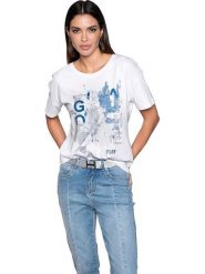 Heine Koszulka w kolorze białym rozmiar: 48. Białe koszulki damskie Heine, bez wzorów, bez kołnierzyka, bez ramiączek. Za 61.17 zł.