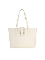 GINO ROSSI Torebka C-1-1 Beżowy jasny. Brązowe shopper bag Gino Rossi, ze skóry, bez dodatków. Za 279.99 zł.