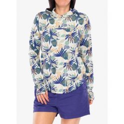 Bluza z kapturem damska Kavu Sunshade Hoodie. Brązowe bluzy damskie KAVU, l, bez wzorów, z kapturem. Za 314.99 zł.