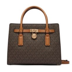 Torebka MICHAEL Michael Kors. Brązowe kuferki damskie MICHAEL Michael Kors, bez dodatków. Za 1,239.00 zł.