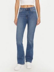 Lee Dżinsy - Bootcut fit - w kolorze niebieskim rozmiar: W34/L31. Niebieskie jeansy damskie Lee, z podwyższonym stanem. Za 166.88 zł.