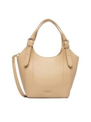 Lasocki Torebka CEO-LSK-M-003-09 Beżowy. Brązowe torebki klasyczne damskie Lasocki, z materiału, bez dodatków. Za 159.99 zł.