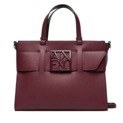Torebka Armani Exchange. Czerwone torebki klasyczne damskie Armani Exchange, bez dodatków. Za 759.99 zł.