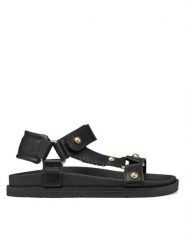 Geox Sandały J Sandal Foammentera J65P0D 000BC C9999 D Czarny. Czarne sandały dziewczęce Geox, ze skóry, bez obcasa, bez zapięcia. Za 269.99 zł.