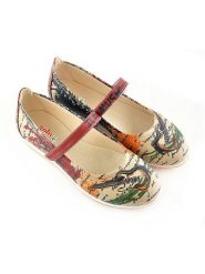 Goby Baleriny w kolorze beżowym ze wzorem rozmiar: 39. Brązowe balerinki damskie Goby, bez wzorów, z okrągłym noskiem. Za 173.99 zł.