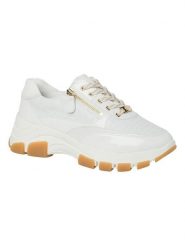 HASSIA Skórzane sneakersy "Lissabon" w kolorze białym rozmiar: 39. Białe obuwie sportowe damskie HASSIA, bez zapięcia. Za 404.99 zł.