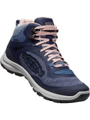 Keen Buty trekkingowe w kolorze granatowym rozmiar: 35,5. Niebieskie obuwie trekkingowe damskie Keen, bez zapięcia. Za 162.49 zł.