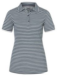 Super.natural Koszulka polo w kolorze granatowo-białym rozmiar: S. Białe koszulki damskie super.natural, s, bez wzorów, z wełny, bez kołnierzyka, bez ramiączek. Za 152.99 zł.