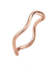 Elli Damskie fale Minimal Geo Trend w srebrze próby 925 Sterling Silver Pierścionki 1 ct. Szare pierścionki damskie Elli, srebrne. Za 249.89 zł.