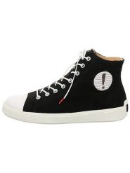 Think! Skórzane sneakersy w kolorze czarnym rozmiar: 43. Czarne obuwie sportowe damskie Think!, bez zapięcia. Za 311.85 zł.