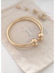 Atelier MIU Pozłacana bransoletka rozmiar: onesize. Żółte bransoletki damskie atelier MIU, pozłacane. Za 39.99 zł.