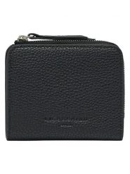 Liebeskind Berlin Skórzany portfel w kolorze czarnym - 11 x 9 x 2 cm rozmiar: onesize. Czarne portfele damskie Liebeskind Berlin, bez wzorów, z materiału. Za 222.94 zł.