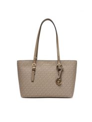 MICHAEL Michael Kors Torebka Quinn 30T5GQNT2V Beżowy. Brązowe torebki klasyczne damskie MICHAEL Michael Kors, ze skóry, bez dodatków. Za 899.99 zł.