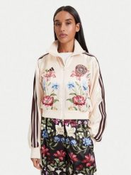 Adidas Bluza Adidas X Farm Rio Premium KZ5539 Kremowy Regular Fit. Białe bluzy damskie Adidas, xs, bez wzorów, z syntetyku, bez kaptura. Za 949.99 zł.