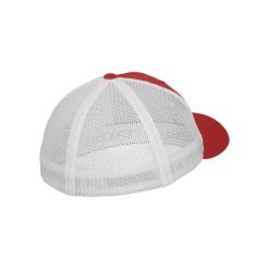 Czapka Flexfit mesh 2-tone. Białe czapki damskie FLEXFIT, bez wzorów, z bawełny. Za 72.05 zł.