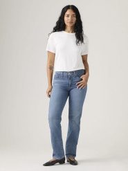 Levi's Dżinsy "314" - Regular fit - w kolorze niebieskim rozmiar: W31/L30. Niebieskie jeansy damskie Levi's. Za 179.95 zł.