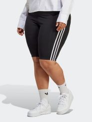 Adidas Szorty kolarskie w kolorze czarnym rozmiar: 2X. Czarne szorty damskie Adidas, bez wzorów, z materiału. Za 83.42 zł.
