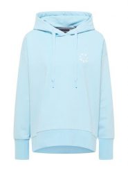 ELBSAND Bluza "Leah" w kolorze błękitnym rozmiar: M. Niebieskie bluzy damskie ELBSAND, m, bez wzorów, z bawełny, z kapturem. Za 169.95 zł.