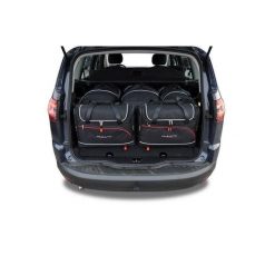 Torby Do Bagażnika Ford S-Max 2006-2015 5Szt Kjust. Czarne torby podróżne KJUST, bez wzorów. Za 1,624.00 zł.