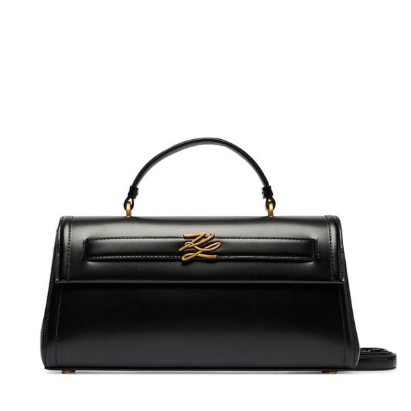 Torebka KARL LAGERFELD. Czarne torebki klasyczne damskie KARL LAGERFELD, bez dodatków. Za 1,399.00 zł.