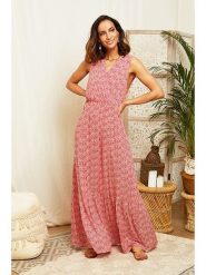 L'armoire de Suzette Sukienka w kolorze czerwonym rozmiar: 38/40. Czerwone sukienki damskie L'armoire de Suzette, bez wzorów, klasyczne, bez ramiączek. Za 65.54 zł.